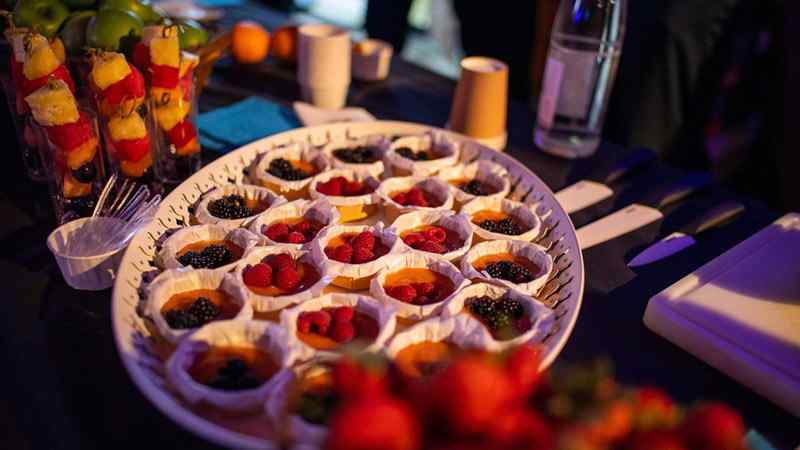 assortiment tartelettes buffet
